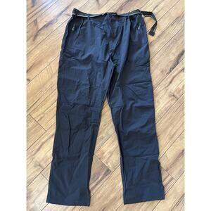 NWT Noukow size 2XL men’s black nylon cargo pants